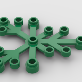 LEGO green leaf