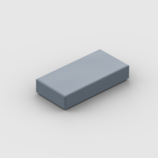 LEGO Part Sand Blue Tile 1 x 2 with Groove