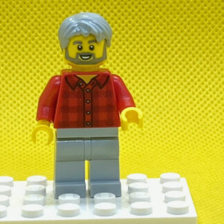 LEGO Man with grey hair and beard Minifigure