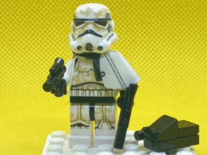 LEGO Star Wars Sandtrooper (Sergeant) - White Pauldron, Ammo Pouch, Dirt Stains, Survival Backpack Executioner