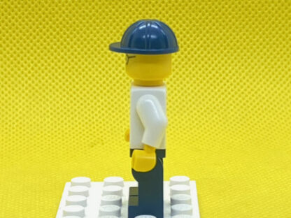 LEGO Male with Vestas Logo on Torso Minifigure - Glasses - Image 3