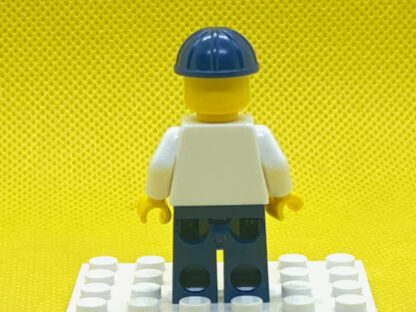 LEGO Male with Vestas Logo on Torso Minifigure - Glasses - Image 2