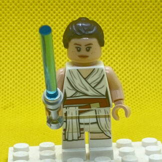 LEGO Star Wars Minifigure Rey with a White Tied Robe