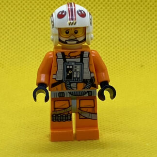 LEGO Star Wars Minifigure Luke Skywalker in Red Leader Pilot Uniform