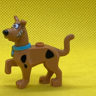 LEGO Dog, Great Dane Scooby-Doo Walking with Medium Azure Collar Pattern