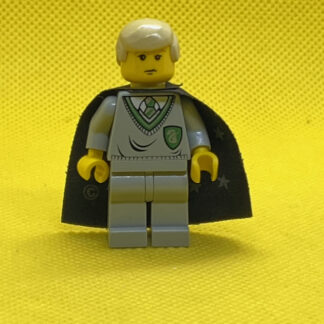 USED LEGO Minifigure Draco Malfoy, Slytherin Torso, Black Cape with Stars