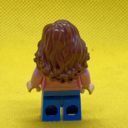 USED LEGO Minifigure Hermione Granger, Bright Pink Jacket - Image 3