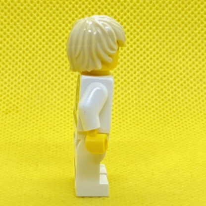 USED LEGO Ninjago Minifigure Lloyd - White Wu-Cru Training Gi, Tousled Hair - Image 2