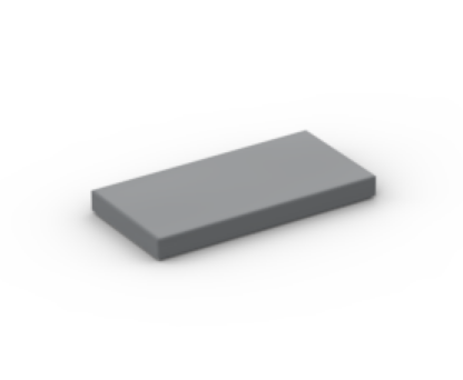 LEGO Part LEGO 2x4 Tile Dark Bluish Gray