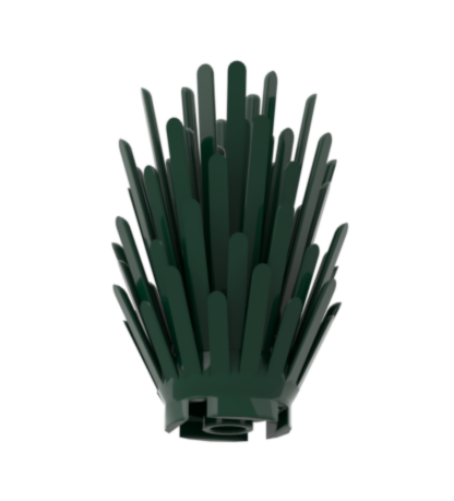 LEGO Bush Dark Green.