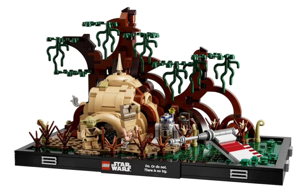 LEGO 75330 Star Wars Dagobah Jedi Training Diorama