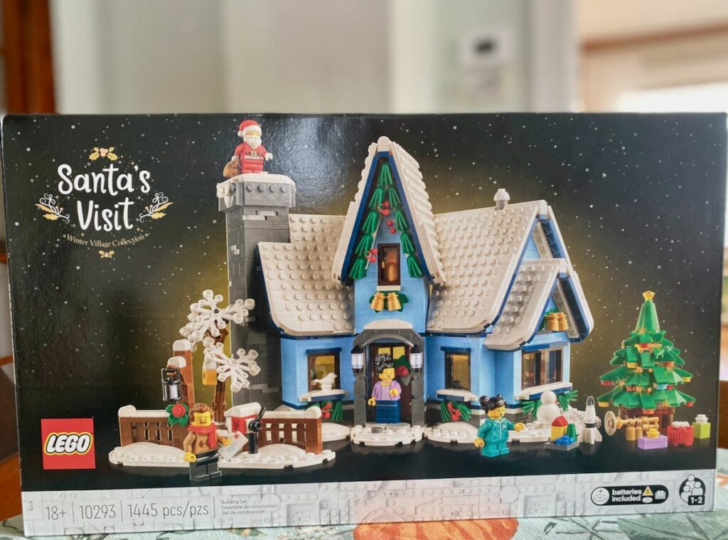 Santa's Visit Box Front