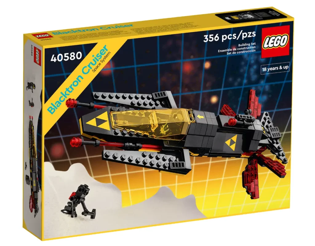 LEGO 40580 Blacktron Cruiser GWP Box Front