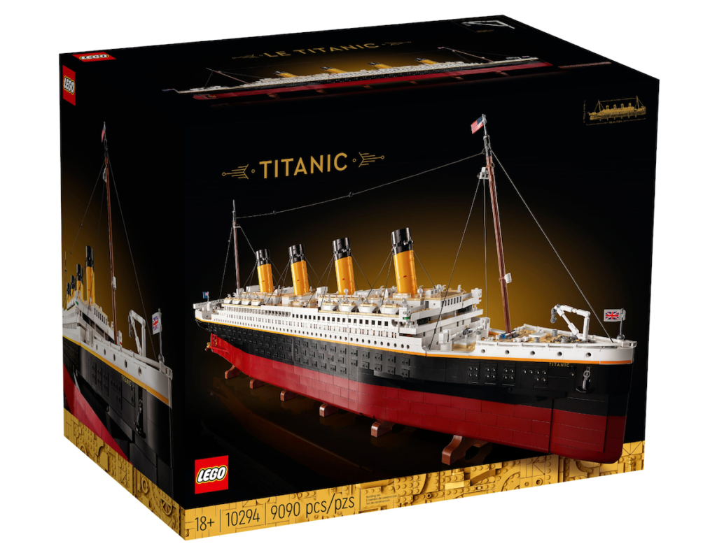 LEGO Titanic Box