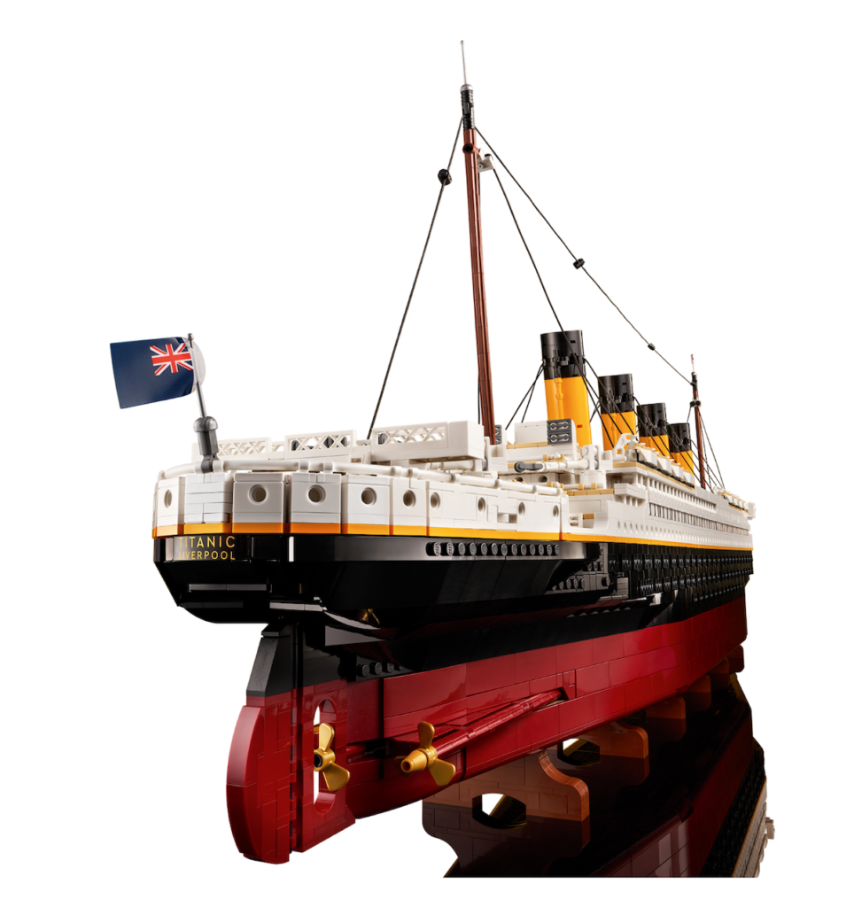 LEGO Titanic Stern