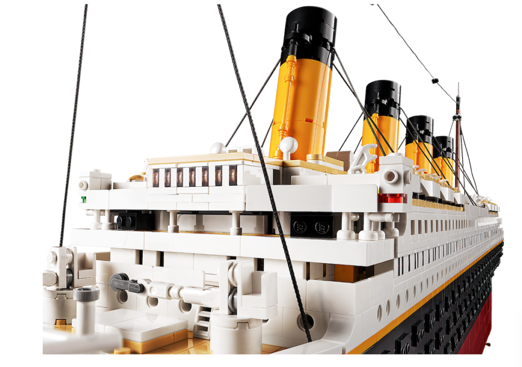 The Bridge of the LEGO Titanic