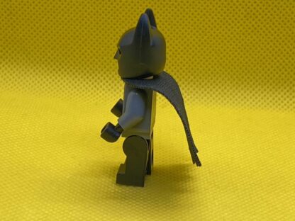 LEGO Batman Minifigure with Dark Bluish Gray Suit - Image 6