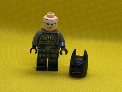 LEGO Batman Minifigure with Dark Bluish Gray Suit - Image 3