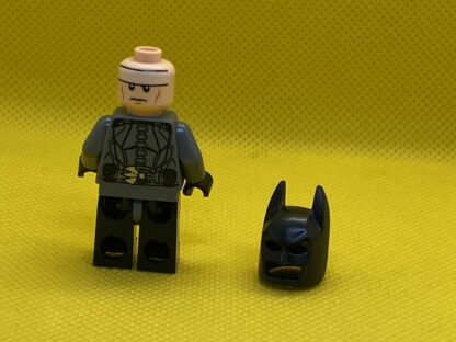 LEGO Batman Minifigure with Dark Bluish Gray Suit - Image 2