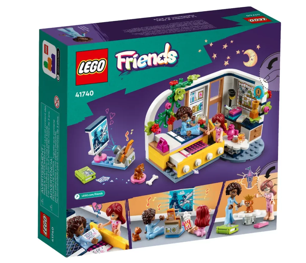 LEGO 41740 Aliyas Room Box Back