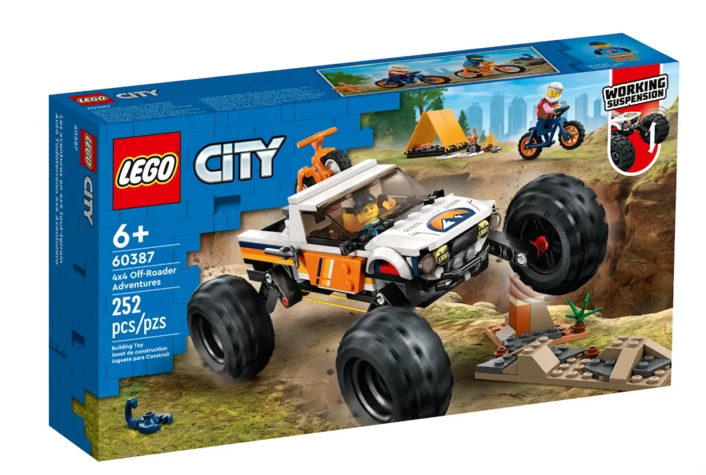 LEGO 4x4 Off-Roader Adventures Set 60387 Box Front