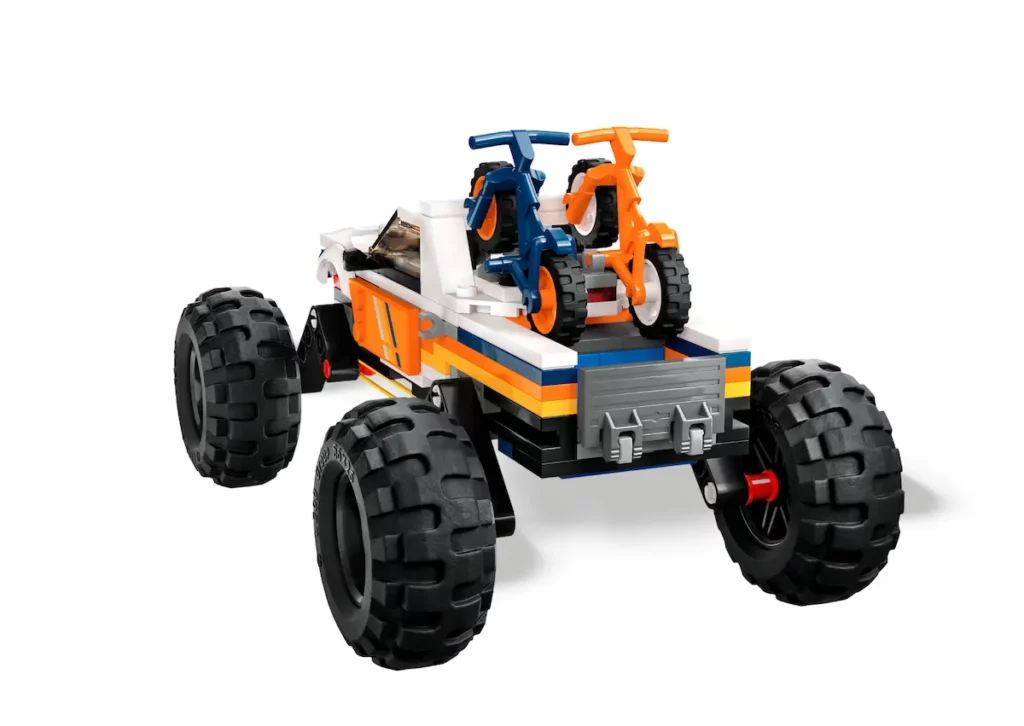 LEGO 4x4 Off-Roader with Mountain Bikes