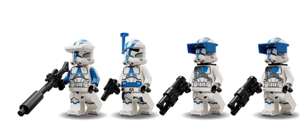 LEGO 75345 501st Clone Troopers Battle Pack Minifigures