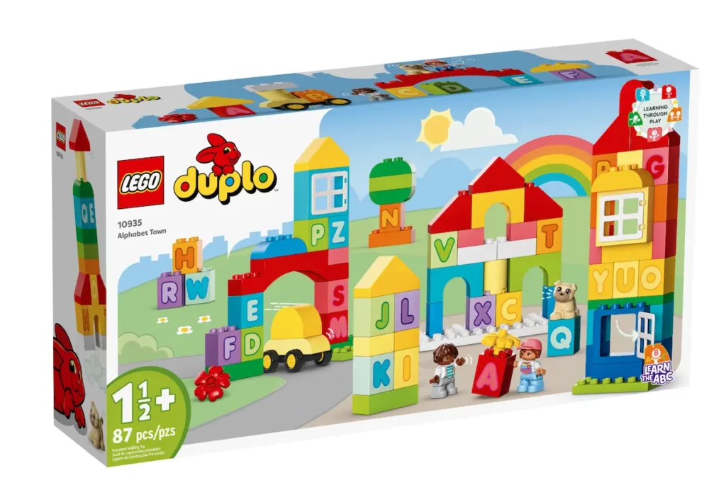 LEGO Duplo Alphabet Town Box Front