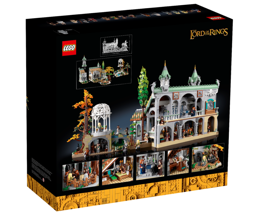 LEGO Rivendell Box Back