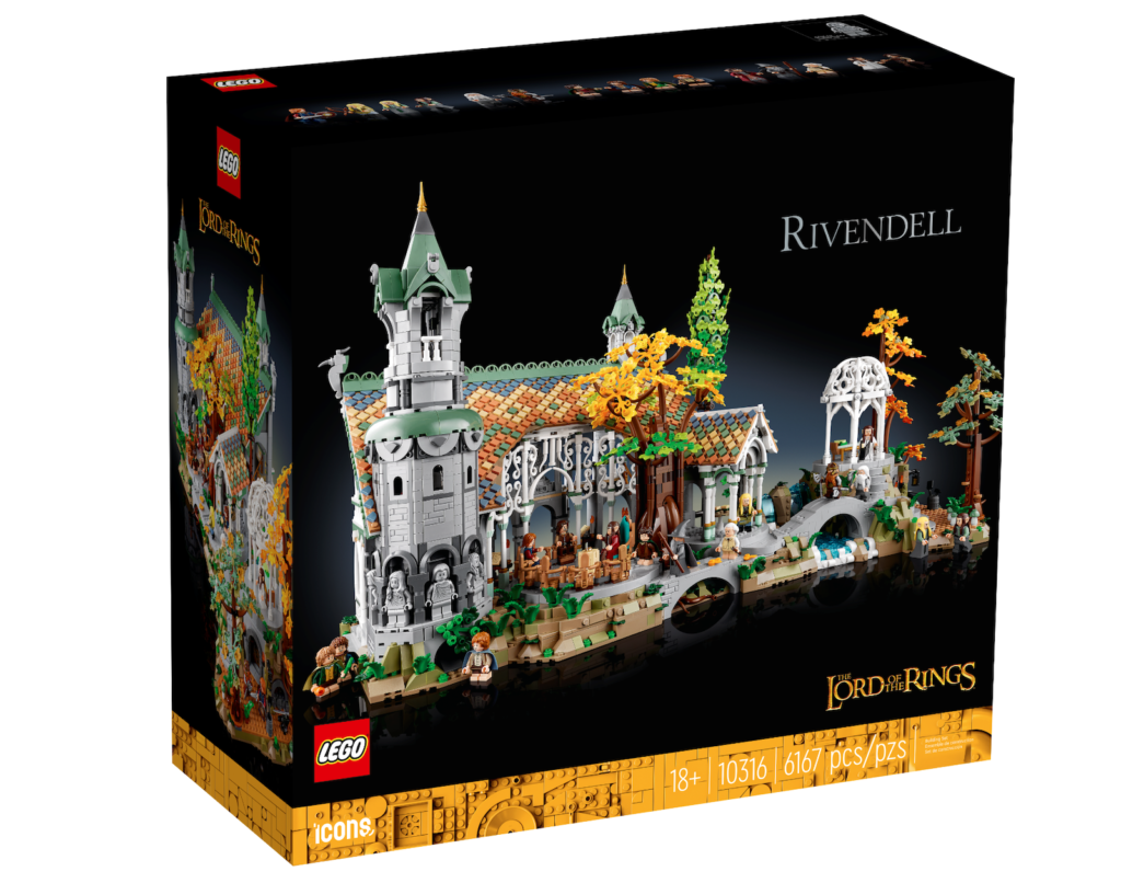 LEGO Rivendell Box Front