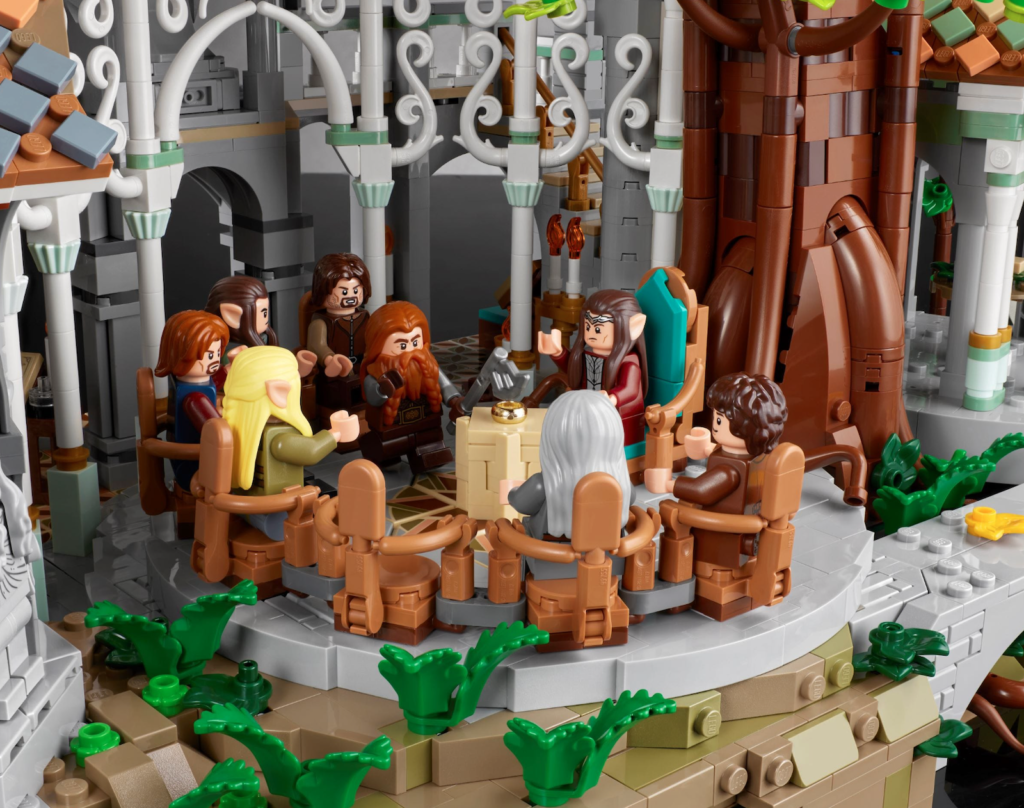 LEGO Rivendell Round Table