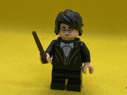 LEGO Harry Potter Minifigure Black Suit, White Bow Tie