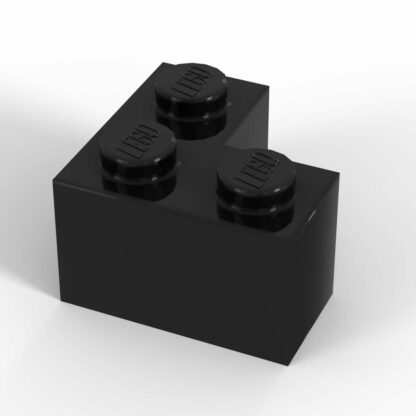 LEGO Part 2x2 Brick Corner Black