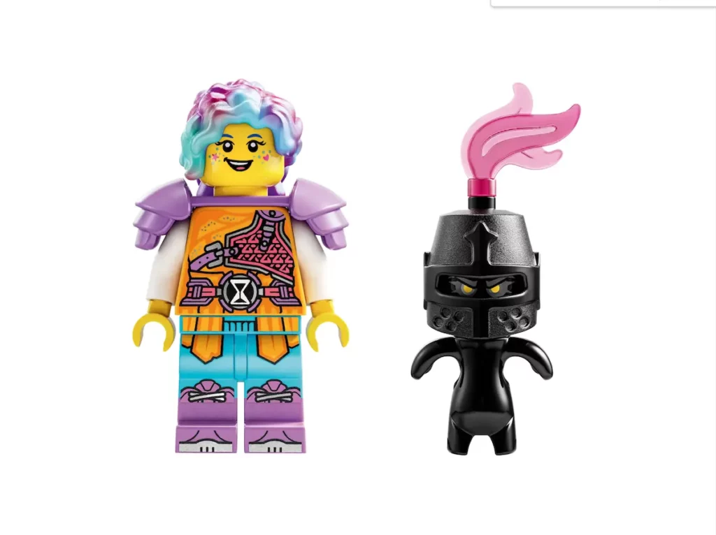 Izzie and Bunchu the Bunny Minifigures