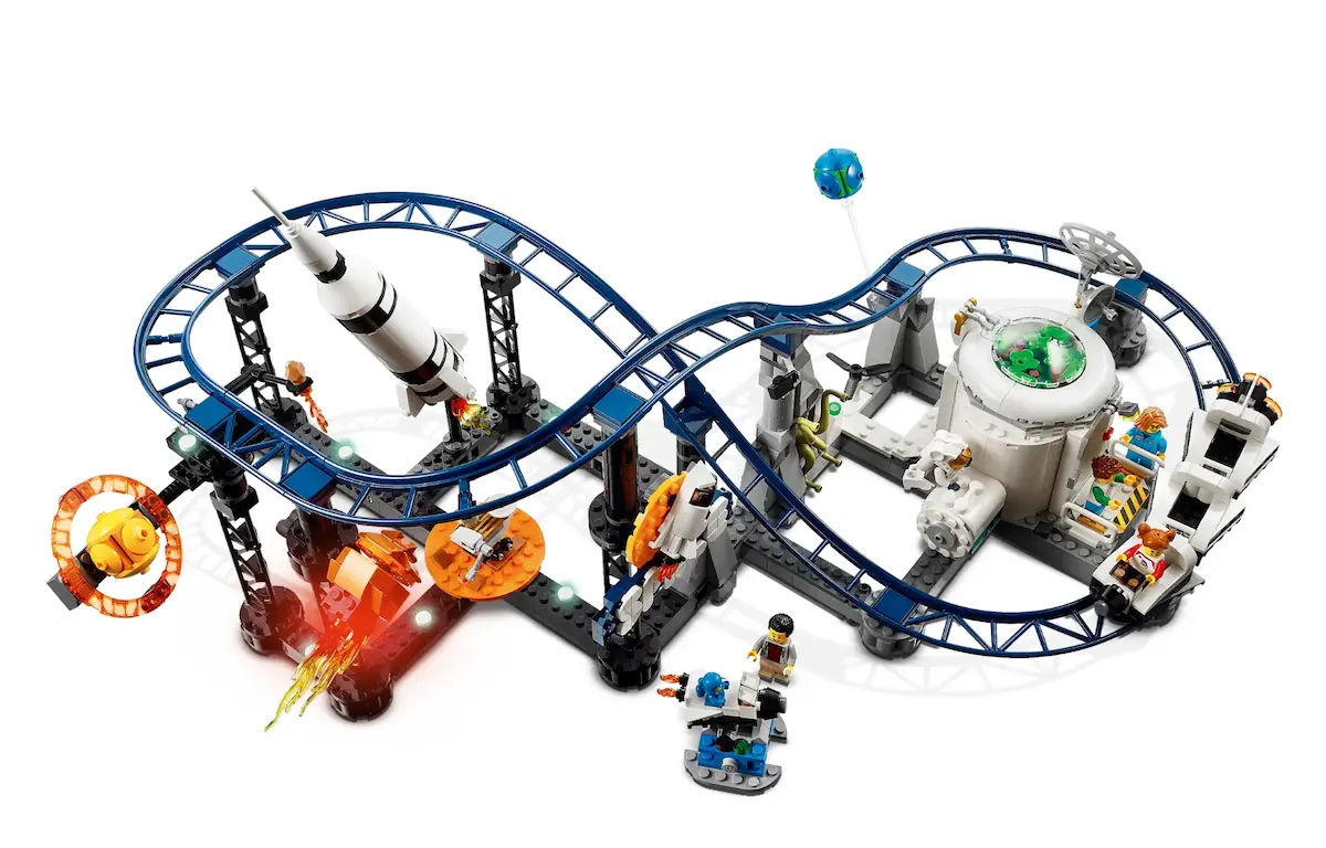 All the details for the upcoming LEGO Space Roller Coaster set