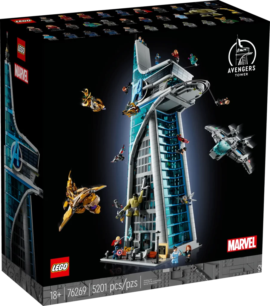 Avengers Tower Box Front