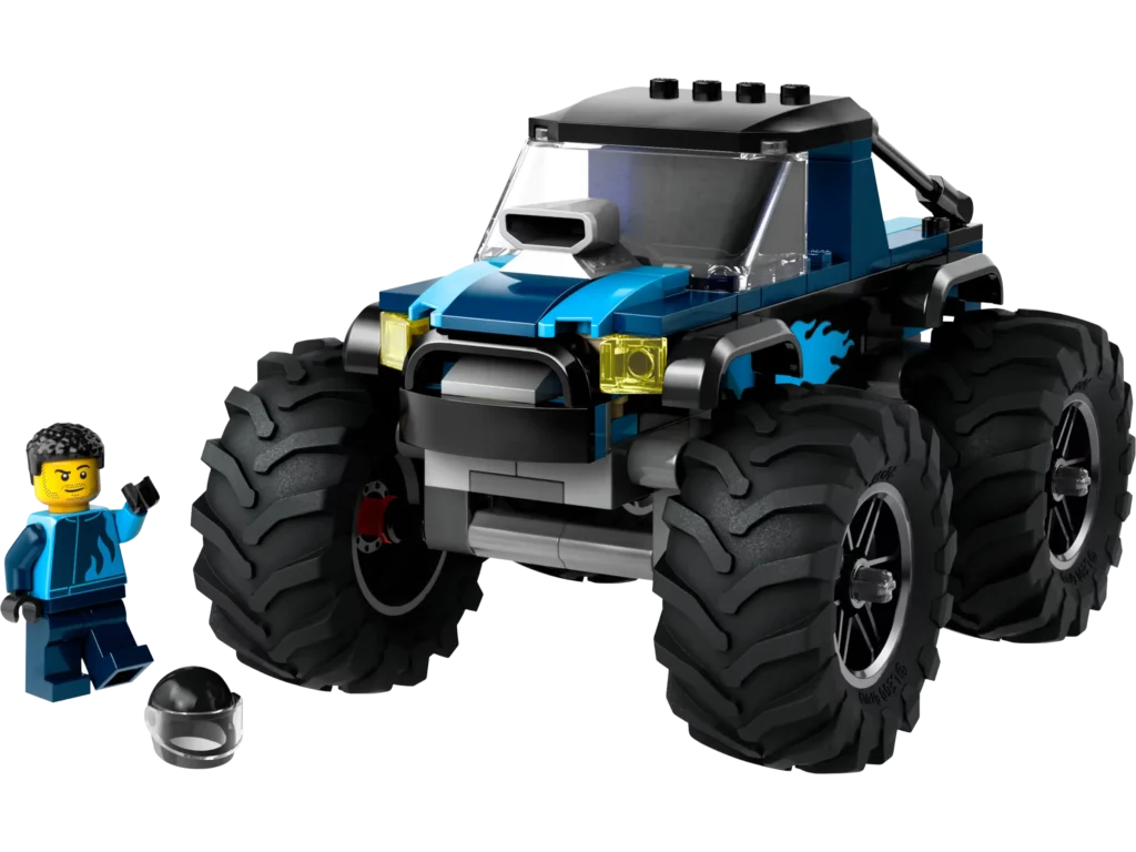 Blue Monster Truck