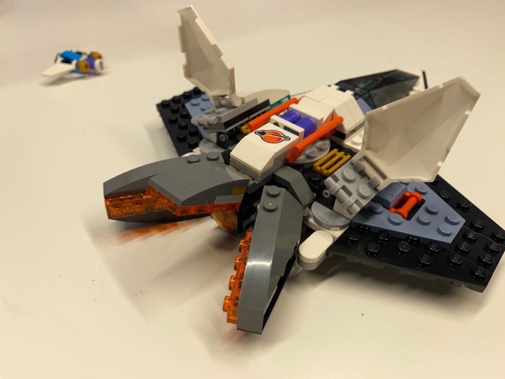 LEGO 60430 Interstellar Spaceship Everything open