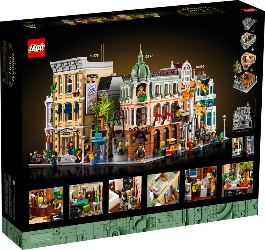 LEGO Boutique Hotel Box Back