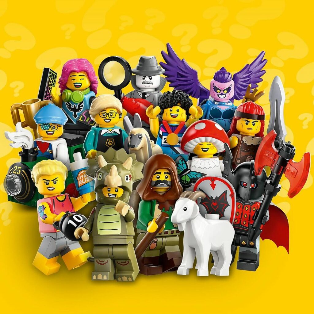 LEGO CMF 25 List of Characters