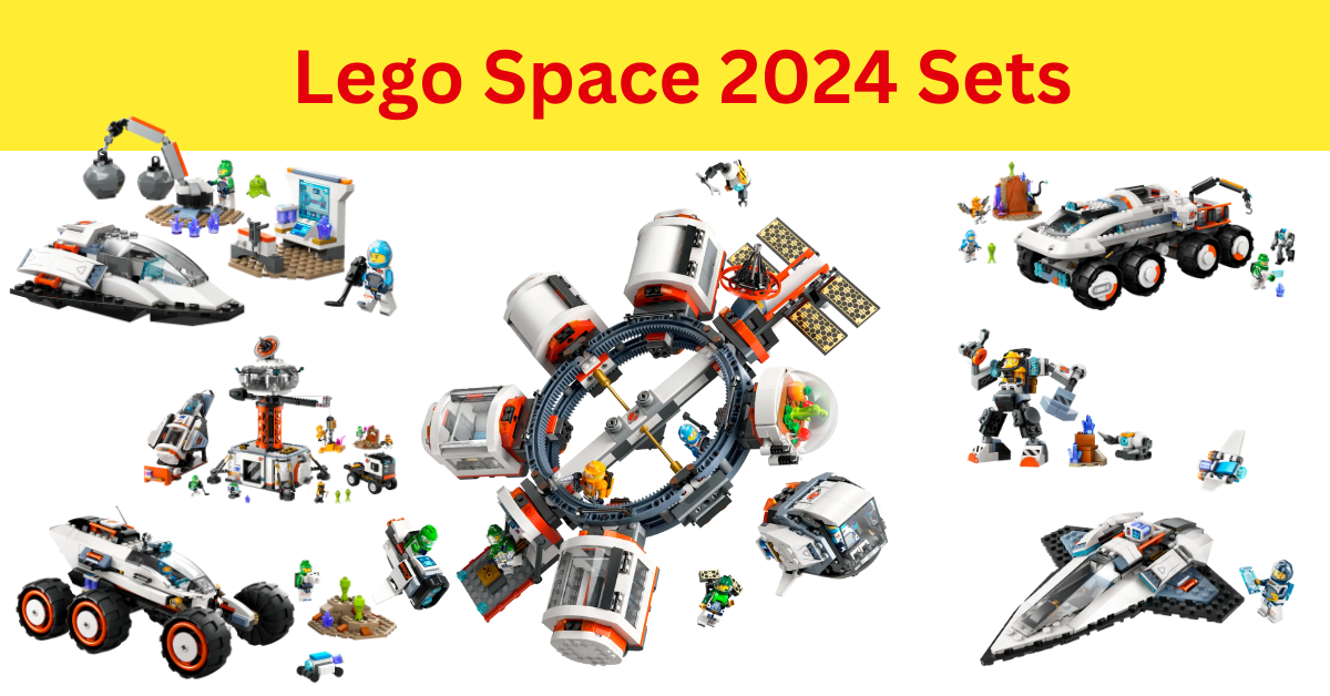The new LEGO Space 2024 Sets - A classic series with a twist