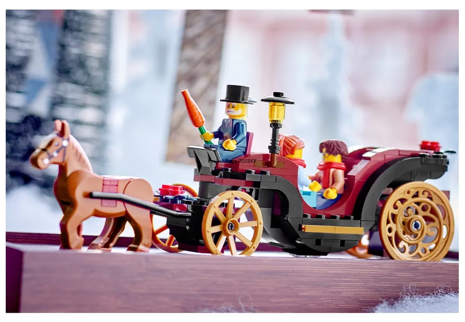 LEGO Wintertime Carriage Ride Pieces