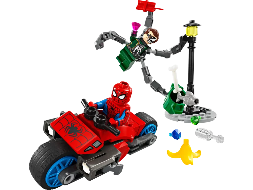 Motorcycle Chase- Spider-Man vs. Doc Ock