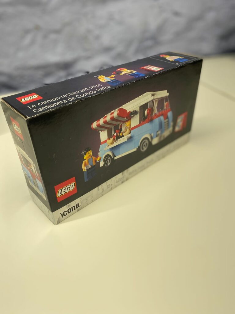 LEGO Retro Food Truck Box Back