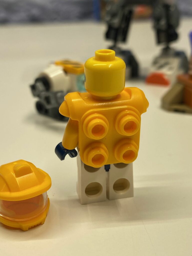 LEGO Space Construction Mech Minifig Back