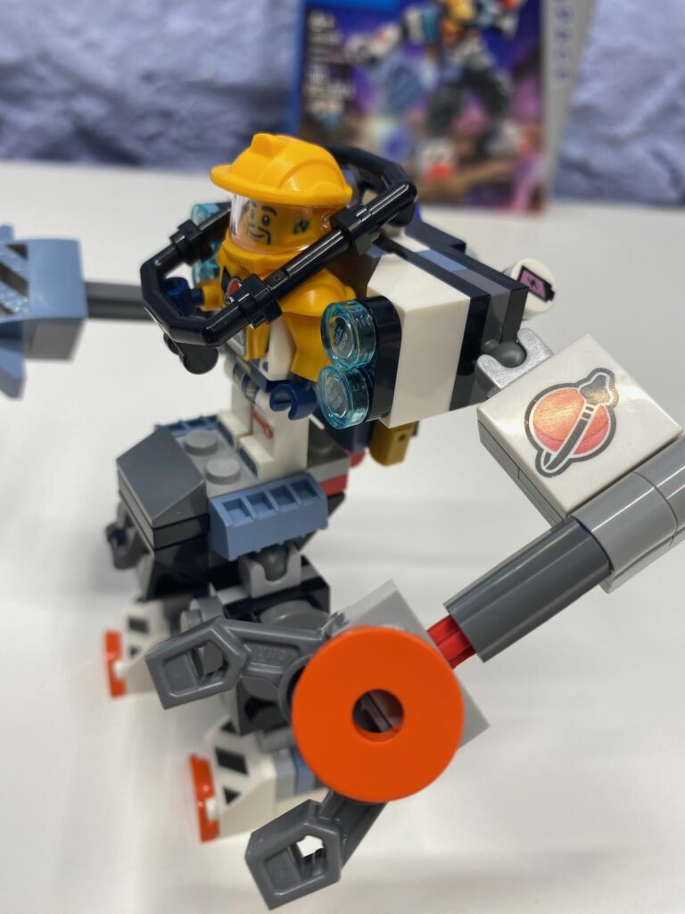 LEGO Space Construction Mech Side View