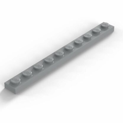 LEGO Part Light Bluish Gray Plate 1 x 10