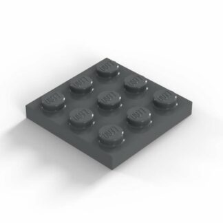 LEGO Part Dark Bluish Gray Plate 3x3