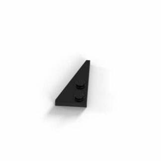 LEGO Part Black Wedge, Plate 4 x 2 Left, Pointed