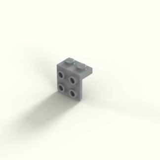 LEGO Part Light Bluish Gray Bracket 1 x 2 - 2 x 2